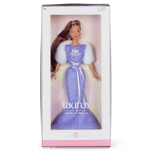 Barbie Collector Zodiac Dolls - Taurus (April 21 - May 21) Ethnic 