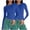 (2-Pack)Blue, variant on Scoop Neck Long Sleeve Shirts for Women, Slim Round Neck Fitted T Shirts Womens Tops Tee,Brown,XS