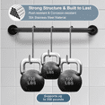 thumbnail image 5 of BRIGHT SHOWERS Grab Bar for Showers and Bathtubs, Handicap Bathroom Safety 24" Stainless Steel Rail, ADA-Compliant Decorative Grab Bar, Wall Senior Handle for Elderly or Handicapped, Oil-Rubbed Bronze, 5 of 9