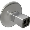 thumbnail image 5 of Riva 1-1/4 in (32 mm) Diameter Satin Nickel Cabinet Knob, 5 of 7