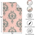 thumbnail image 2 of Kitchen Towels Talavera Ceramic Folk Tile Pattern Cleaning Towel Absorbent Hand Towels Tea Towels for Home Restaurant Dish Clean 28" x 18", 4PCS, 2 of 6