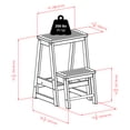 thumbnail image 6 of Winsome Wood Ascending Step Stool, Walnut Finish, 6 of 7