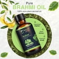 thumbnail image 4 of Brahmi Carrier Oil for Diffuser, Hair & Skin Use, Natural Aroma Oil for Home Fragrance, DIY Candle & Beauty Blends, 4 fl oz (120 mL), 4 of 8