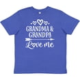 thumbnail image 3 of Inktastic Grandma Grandpa Love Me Grandchild Youth T-Shirt, 3 of 5