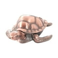 thumbnail image 3 of yotijay Turtle Shaped Ashtray Metal Ashtray Ash Holder for Indoor Outdoor Home Bar Red, 3 of 9