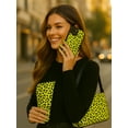 thumbnail image 2 of Yellow/Grey Leopard Print iPhone 13 Case – Bold Design, Stylish & Protective Cover for Women, 2 of 5