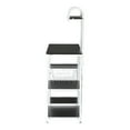 thumbnail image 4 of Veryke 4-Tier Kitchen Baker's Rack Storage Shelf, Microwave Stand with 10 Hooks for Organizer Workstation, 4 of 6