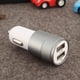 thumbnail image 4 of Methold Cargador de coche de carga inteligente universal dual USB 1A y 2.1A para Electrónica Gris, 4 of 6