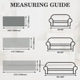 thumbnail image 6 of WETRBWEH Couch Cover for Dogs Pet Friendly, Machine Washable Couch Covers, Non Slip Sofa Cover, Couch Blanket with Tassel Pet Cushion Cover, 71"x102", Dark Grey, 6 of 8