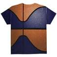 thumbnail image 2 of Championship Basketball Navy & Orange All Over Youth T Shirt Multi YXL, 2 of 2