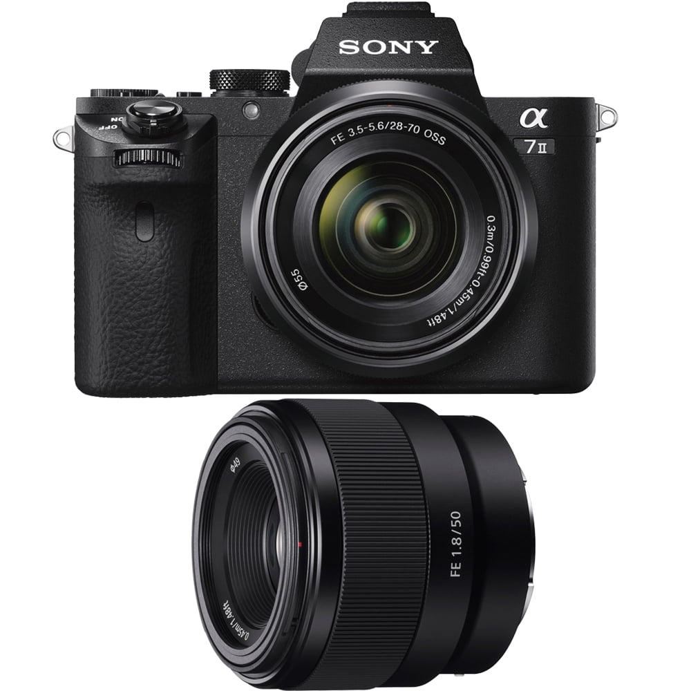Sony Alpha a7II Mirrorless Interchangeable Lens Camera with 2870mm F3