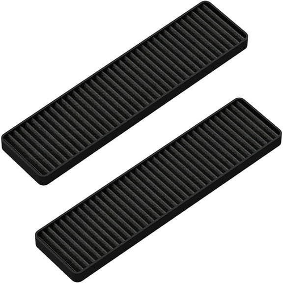 ABPETE 2 Packs Microwave Filter Replacement Parts, Compatible with LG GE Kenmore Microwaves, Charcoal Air Filters for Models LMV1650SW, LMV2031BD, LMV2031ST, LMV2031SB, JVM7195SK6SS, JVM7195DK5WW