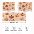 thumbnail image 2 of Yayeee Pillowcase Standard Size Set of 2 Satin Wrinkle Resistant Pillow Case, Colorful Halloween Pumpkin Pattern, 2 of 7
