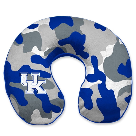Kentucky Wildcats Camo Memory Foam Travel Pillow