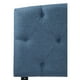 thumbnail image 3 of Cabecera Matrimonial Sigma Azul + Almohada 2Pack + Sábanas Softy, 3 of 8