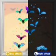 thumbnail image 3 of Colorful Luminous Bat Halloween Stickers Eight Bats Luminous Wall Stickers, 3 of 4