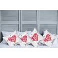 thumbnail image 2 of Ambesonne Butterfly Throw Pillow Cover 4 Pack, Heart Love, 18", Multicolor, 2 of 7