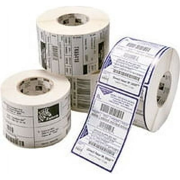 Zebra Direct Thermal 2.4 mil Receipt Paper, 4" x 100' with 0.75" Core, 36 Rolls
