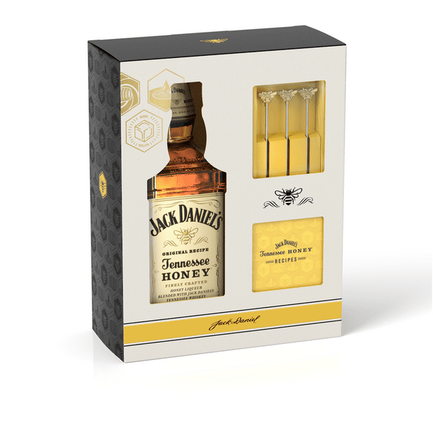 Jack Daniels Tennessee Honey Flavored Whiskey 750 Ml Walmart Com