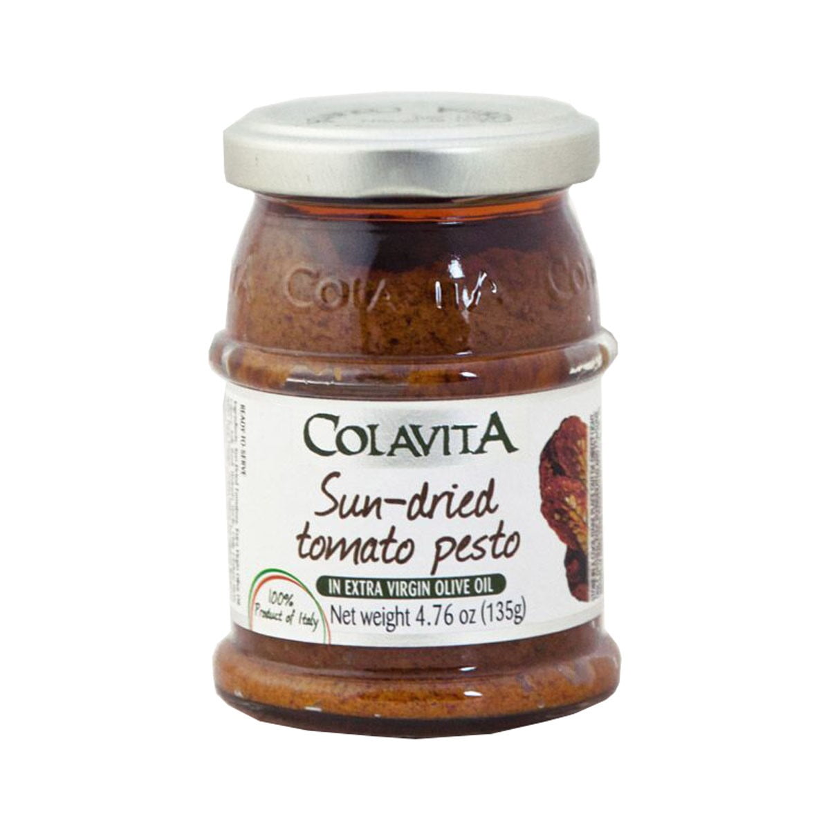 Colavita Sun-Dried Tomato Pesto, in Extra Virgin Olive Oil, 4.76 Oz by Colavita