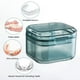thumbnail image 4 of Estuche para dentaduras postizas, caja de baño para dentaduras postizas, vaso para dentaduras postizas con colador, caja de cepillos de dientes portátil de tamaño de viaje, 4 of 5