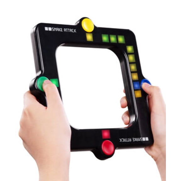Snake Attack Electronic Handheld Game – Solo and Multiplayer Reflex Game for Kids Ages 8 