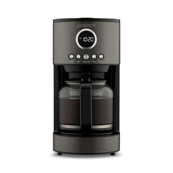 Cuisinart Stainless Steel 12-Cup Coffee Machine, Black