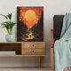 thumbnail image 5 of Qisvanset 12x16 Inch With Frame 2D Flat Wall Art Vintage Hymn Bible Verse Landscape Religious Home Gift, 5 of 8