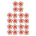 thumbnail image 1 of ZheElen Premium Arc Arc Corde Stabilisateur Amortisseurs de Vibrations Performance Améliorée Rouge 5Set, 1 of 6