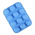 thumbnail image 2 of Molde para hornear magdalenas NikouMX 12 moldes para magdalenas Silicona, 2 of 8