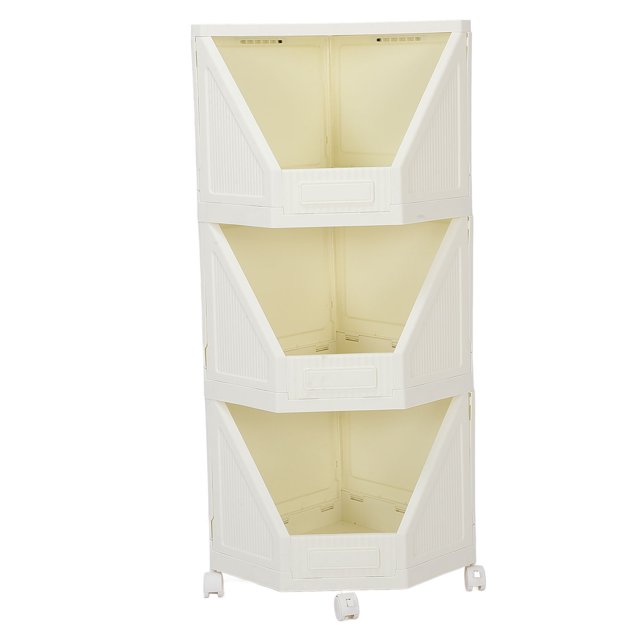 Corner Storage Cabinet Bathroom Cabinet Corner Shelf Unit Corner Bathroom Storage Unit for Bathroom, Bedroom, Kitchen, Living Room