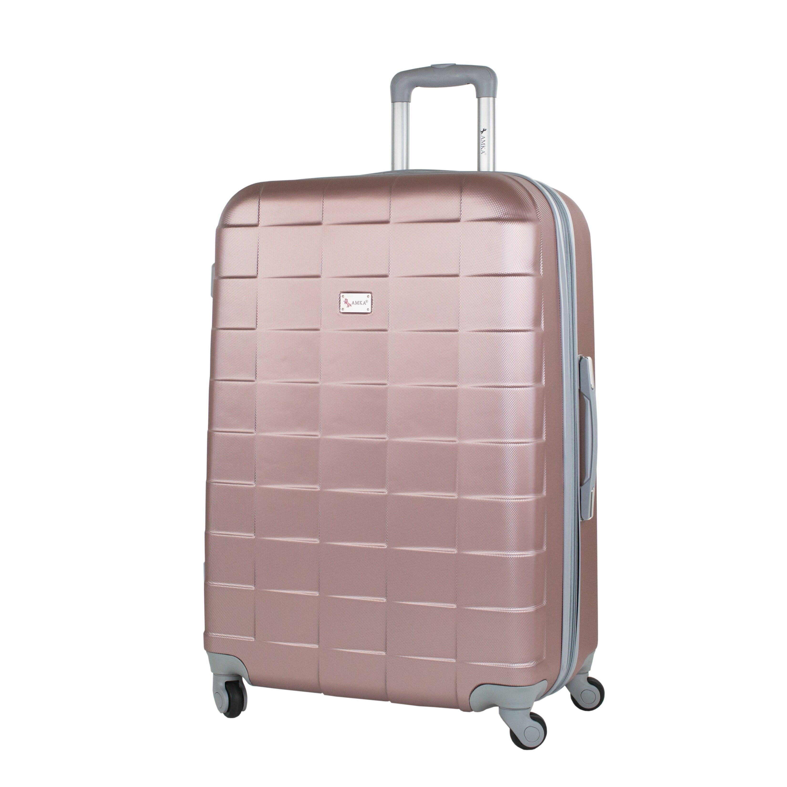 walmart luggage rose gold