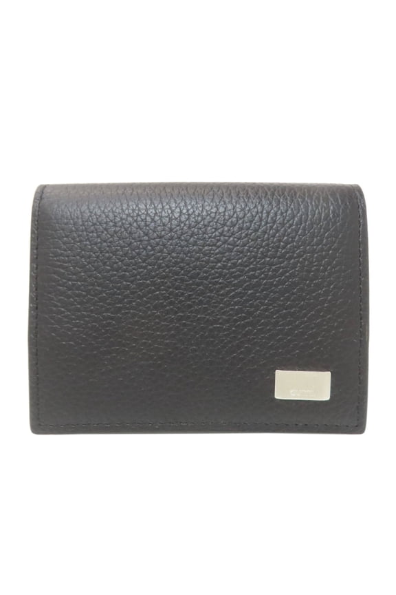 Pre-Owned Dunhill Avorities Leather Coin Case, Leather, Men's