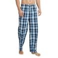 thumbnail image 6 of Vulcanodon Mens 100% Cotton Pajama Pants, Soft Lightweight Sleep Pants with Pockets Plaid Pajama Bottoms for Men(Royal Blue-Plaid, X-Large), 6 of 7
