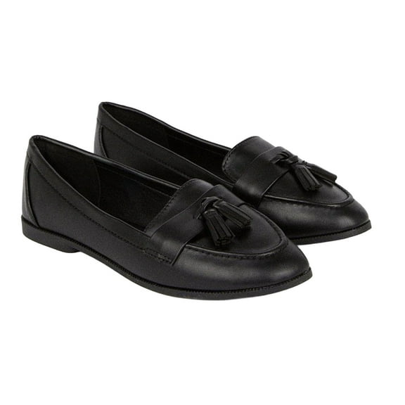 Dorothy Perkins Womens Lennie Tassel Wide Loafers