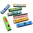 thumbnail image 4 of 1 Pce Harmonica Mignon à Double Rangée 16 Trous - Orgue à Bouche en Acier Peint en Métal pour Enfants et Étudiants, 4 of 5