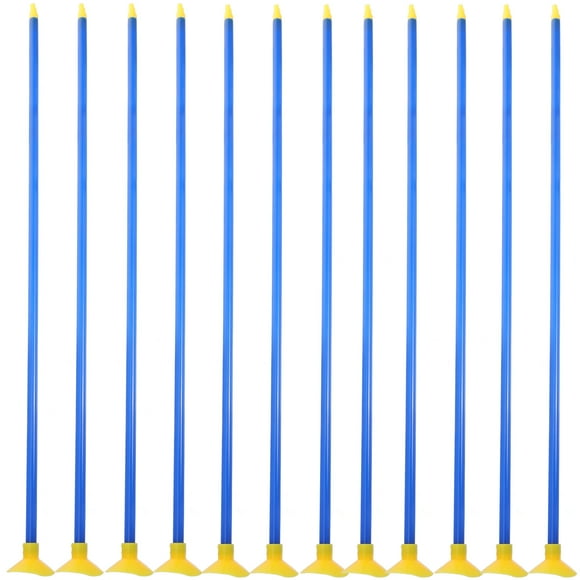 Shisuyan 12 Pcs Flèches à Ventouse de Rechange Flèches de Tir à l'Arc pour Enfants Flèches pour Enfants Cadeaux de Fête