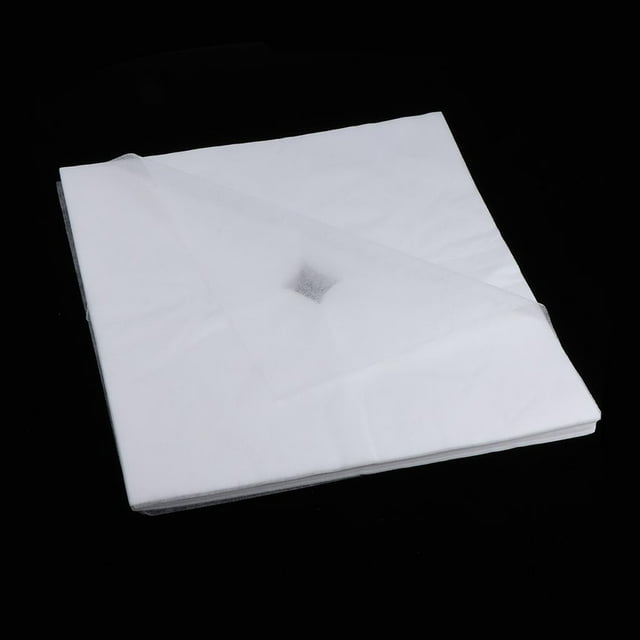 BELOVING 100 Pcs Housse d'Appui-tête de Massage Jetable Antiadhésive Outil de Repos pour le Visage Blanc