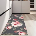 thumbnail image 4 of Pioneer Flower Floral Print Pattern Kitchen Rug Mat,Kitchen Runner Rugs Non Skid Washable,Decorative Kitchen Floor Mats for Kitchen,Sink,Laundry,17"X47", 4 of 5