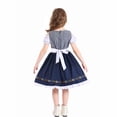 thumbnail image 6 of Girls Oktoberfest Dirndl Dress with Apron Bavarian Costume Traditional German Beer Festival Outfit Cute A-Line Dresses, 6 of 7