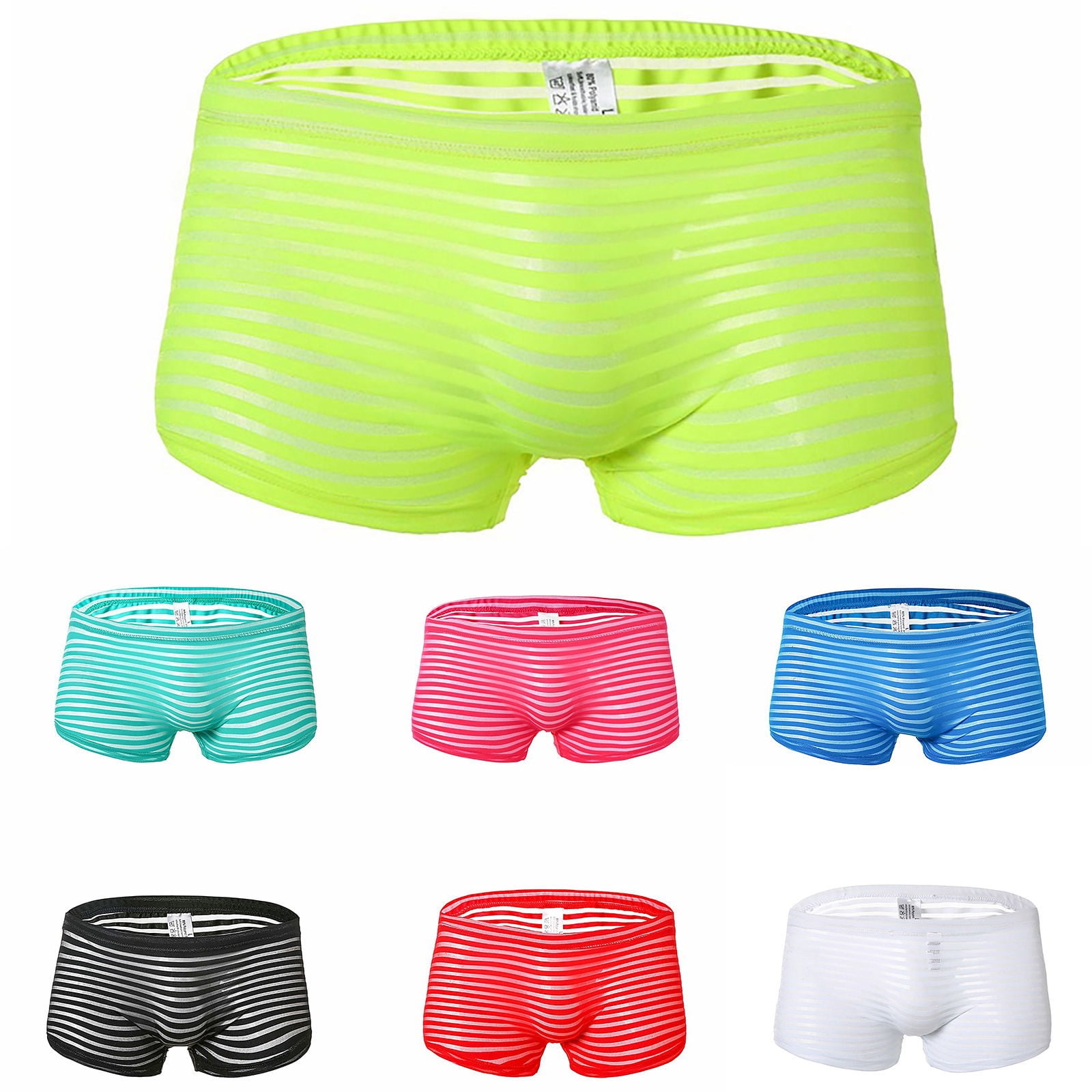 Symoid Mens Boxer Briefs Panties Clearance in Store Underwear for Men