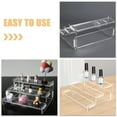 thumbnail image 6 of FRCOLOR Jewelry Display Riser 1 Set Clear Acrylic Figure Shelf Handicraft Enthusiasts Desktop Organization, 6 of 8