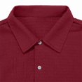 thumbnail image 5 of COSFO Short Sleeve Mens Button Down Shirt Summer Beach Red Shirt Collared Vacation Casual Loose Fit Mens Shirts M, 5 of 9