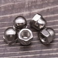 thumbnail image 2 of #6-32 Tuercas de cabeza de cúpula con tapa hexagonal de bellota, acero inoxidable 304, cobertura de cabeza completa 18-8, 50 unidades, 2 of 5