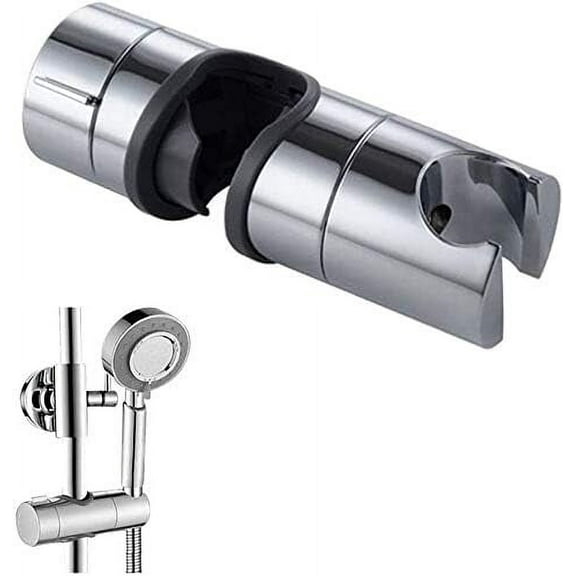Ergonomic Shower Bracket for Universal Fit, Chrome Plated ABS Material with Anti-Corrosion Properties for Lasting Beauty