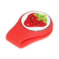 thumbnail image 2 of Golf Hat Clip Golf Ball Marker with Detachable Pattern Plate - Red, 4.2x3x1.08cm, 2 of 8