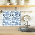 thumbnail image 6 of Blue White Floral Kitchen Towel Vintage Boho Flower Dish Towels 18 x 26 Inch Hand Drying Tea Towel for Cooking Baking Cleaning, 2Pcs, 6 of 6