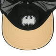 thumbnail image 6 of DC Comics Batman Bat Signal Black Adjustable Baseball Cap, 6 of 6