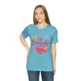 thumbnail image 5 of The Beach Is Calling And I Must Go Unisex Jersey Short Sleeve T-shirt, 5 of 12