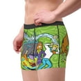 thumbnail image 2 of Lsque Scooby-Doo Pattern Men’s Total Support Pouch Boxer Briefs, X-Temp Cooling, Moisture-Wicking Underwear, Regular, Long-leg and Trunk-XX-Large, 2 of 7
